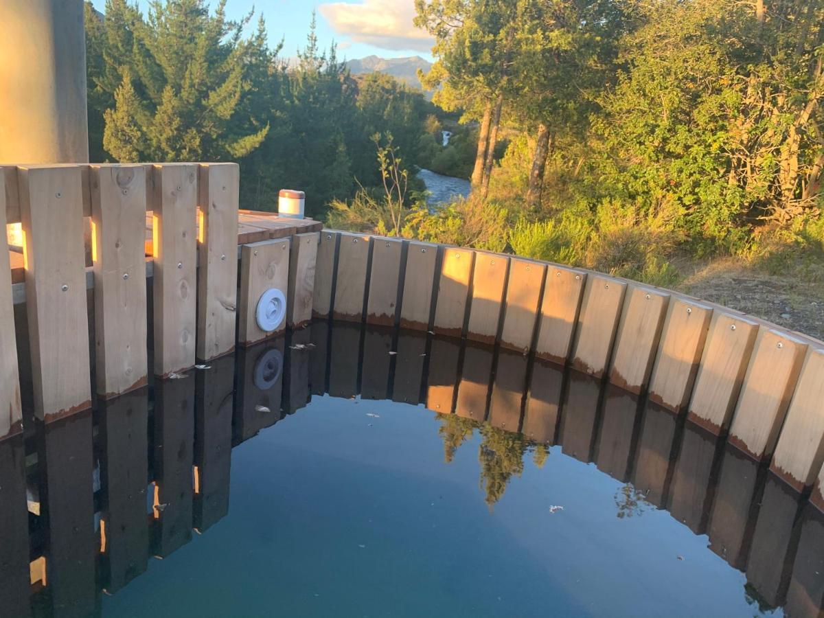 Domo Conguillio Conecta Con Tu Energia Sagrada Junto Al Salto Truful Truful Con Una Vista Majestuosa Que Podras Disfrutar En Una Tinaja Una Experiencia Que Alineara Tu Espiritu Y Tu Energia Interior Vivelo Melipeuco Bagian luar foto