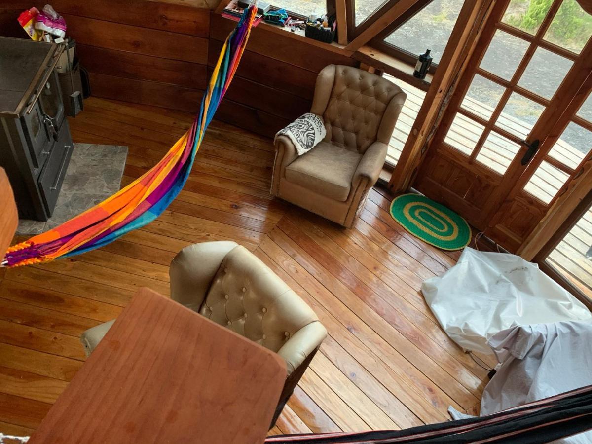 Domo Conguillio Conecta Con Tu Energia Sagrada Junto Al Salto Truful Truful Con Una Vista Majestuosa Que Podras Disfrutar En Una Tinaja Una Experiencia Que Alineara Tu Espiritu Y Tu Energia Interior Vivelo Melipeuco Bagian luar foto