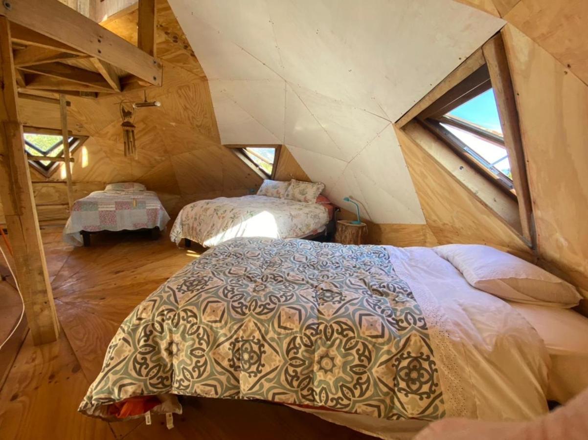 Domo Conguillio Conecta Con Tu Energia Sagrada Junto Al Salto Truful Truful Con Una Vista Majestuosa Que Podras Disfrutar En Una Tinaja Una Experiencia Que Alineara Tu Espiritu Y Tu Energia Interior Vivelo Melipeuco Bagian luar foto